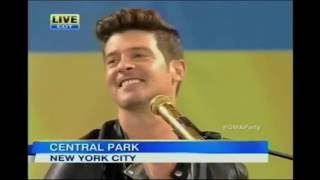 Robin Thicke: Love After War + All Tied Up (GMA)