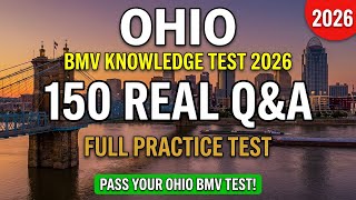Ohio DMV Permit Practice Test 2026 — 150 Real BMV Questions You MUST KNOW!