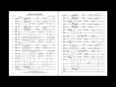 Adele In Concert arranged by Michael Brown