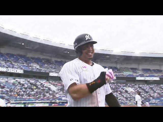 【5回裏】本日2本目!! マリーンズ・マーティン 勝ち越しのホームランを放つ!! 2021/5/16 M-L