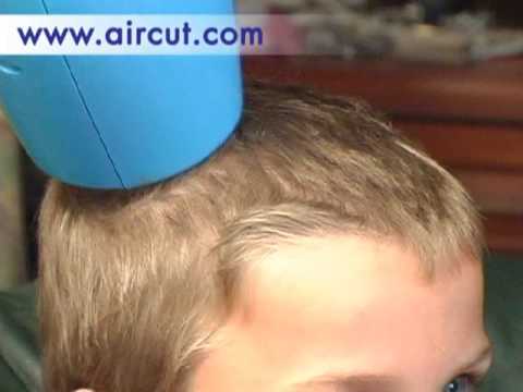 Aircut - Mom Uses AirCut to Cut Her Son's Hair, Vacuum Hair Cutter