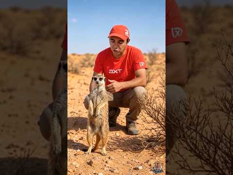 suricato vive em grupos na savana africana um sempre vigia para proteger os outros #suricato #shots