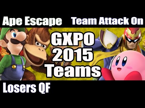 GXPO15 Doubles: SSB Wii U - LQF - DKwill + DarkMusician vs DanM + SupermanNinja