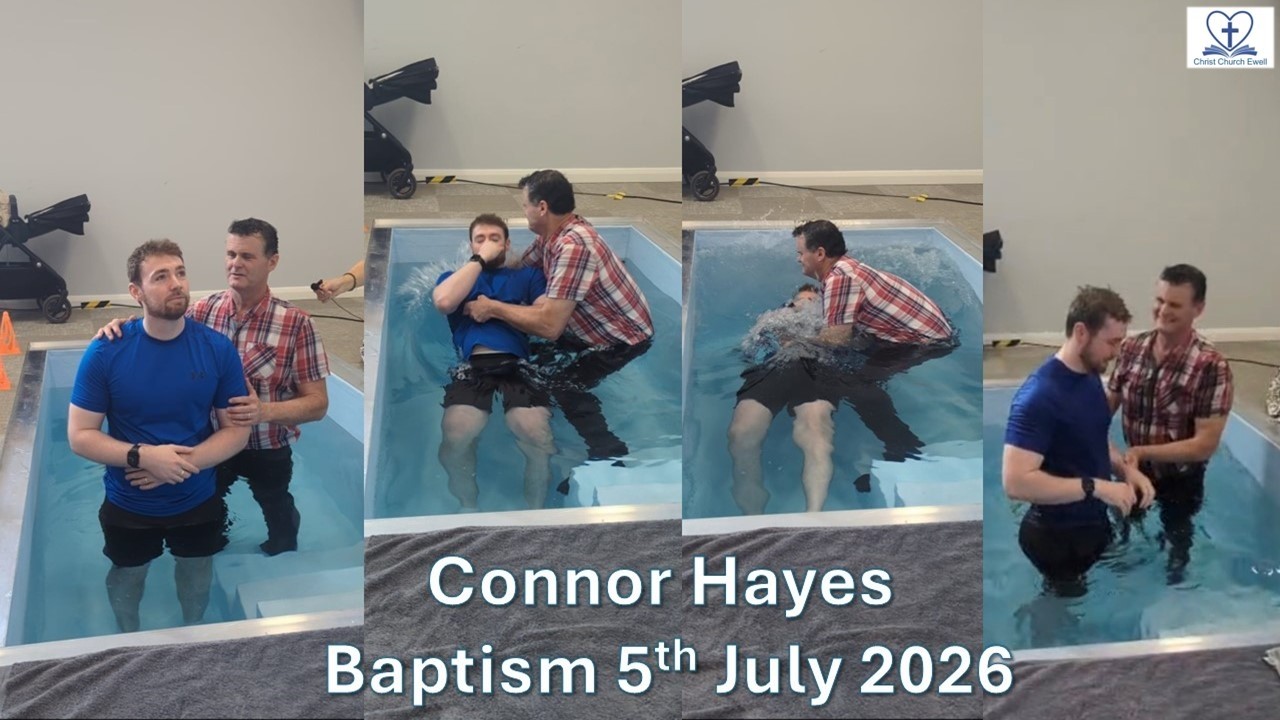 Connor Hayes - Baptism 5th July 2026