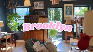 癒しのブルックリン。ハイセンスなビンテージショップに癒される1日。【NY Vlog/アメリカ生活】