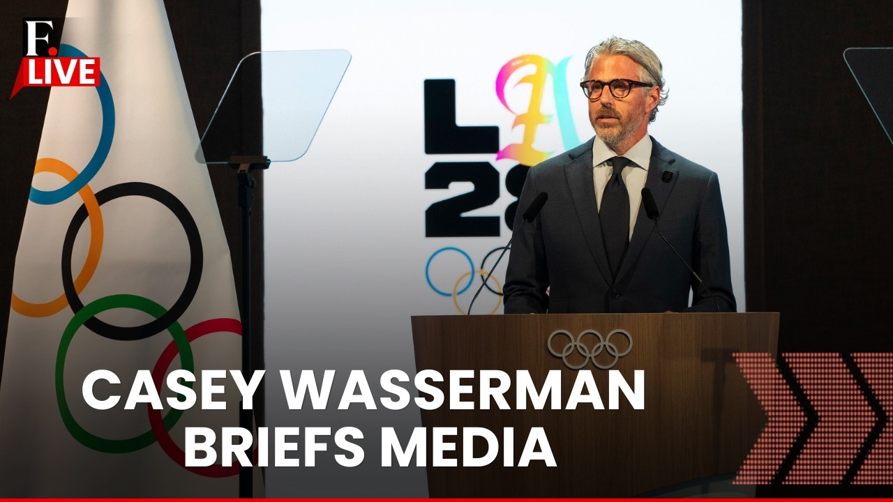 LA28 LIVE | Casey Wasserman, IOC Officials Hold Olympics Press Conference