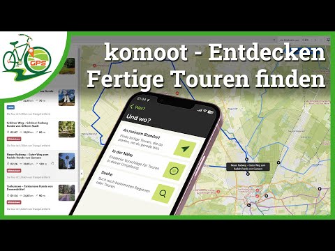 Passende komoot Touren entdecken 🌍 Spontan Strecke vor Ort am Handy finden 🆕 Neue komoot Funktion!
