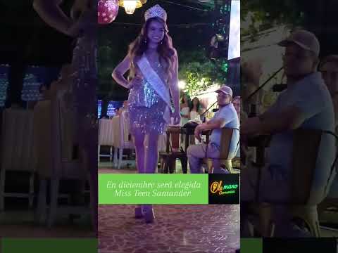 #Ole✋️ En diciembre será elegida Miss Teen Santander. Giron ganó como reina de los comunicadores👑