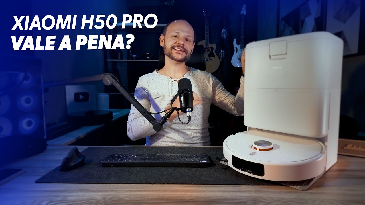 Miniatura da avaliação em vídeo de Robô Aspirador Xiaomi Robot Vacuum H50 2 em 1