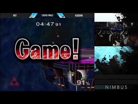 Nimbus #58 - Nut (Sheik) VS Kodorin (Marth) - SSBM Losers Final