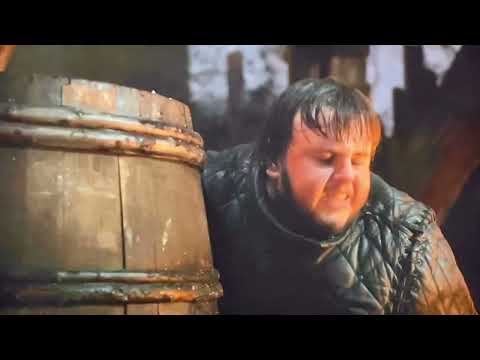 Sam Tarly Kills The Thenn Warg