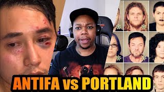 ANTIFA IS AT IT AGAIN | Attack on Portland
