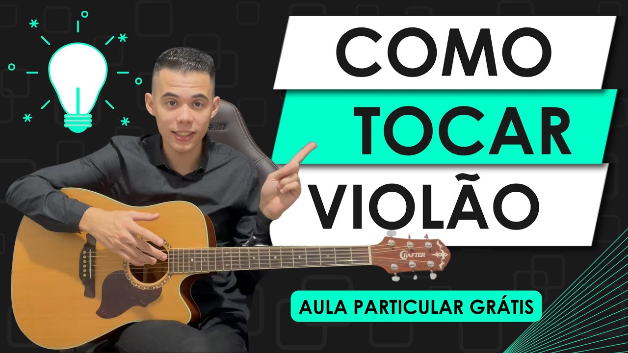✅[GRÁTIS] Aula de Violão Iniciante + PDF (Aula Particular de Violão) Curso Prático De Violão Básico