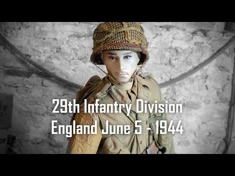 Militaria 29th Infantry Division England June 5 - 1944