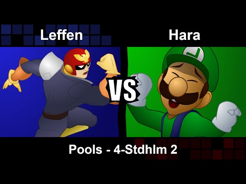 Leffen (Captain) vs Hara (Luigi) - Pools 4-Stockedholm 2