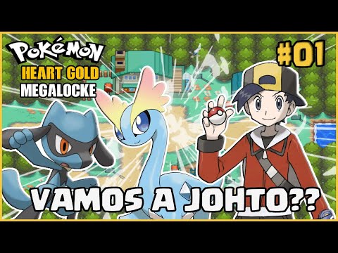 Pokemon HEART GOLD Megalocke #01 - INICIA el SHINYLOCKE con una SORPRESA!!!!