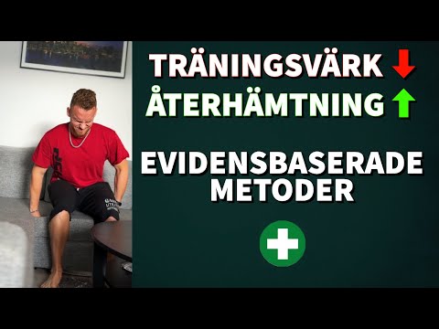 3 sätt att minska träningsvärken SNABBT (vetenskapligt bevisat)