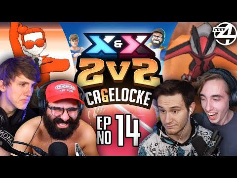 THE SILENT GAME! | Pokemon X&Y 2v2 Randomized Cagelocke EP 14