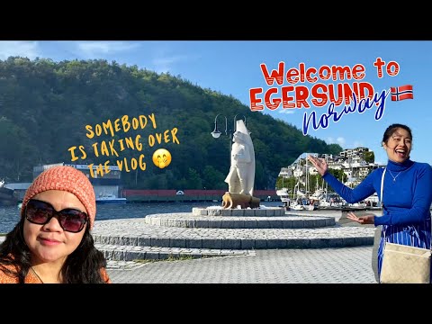 Exploring EGERSUND, NORWAY/ Walking Tour/Road Trip to Norway