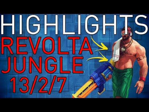 Keyd Revolta - Graves vs Zac - LoL BR Challenger 468LP - Highlights