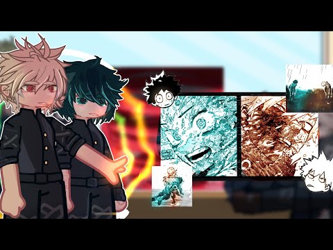 Past aldera junior high (+bakugo)react to future BKDK//2x//angst//spoilers//