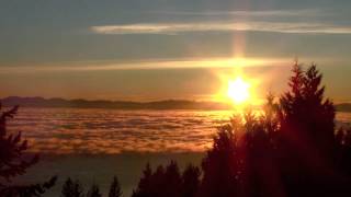 Awake, by Josh Groban - Full Sunset over the Pacific Ocean HD
