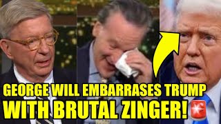 Bill Maher’s Crowd ERUPTS As George Will HUMILIATES Trump🚨