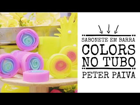 Colors in a Tube Bar Soap - Peter Paiva