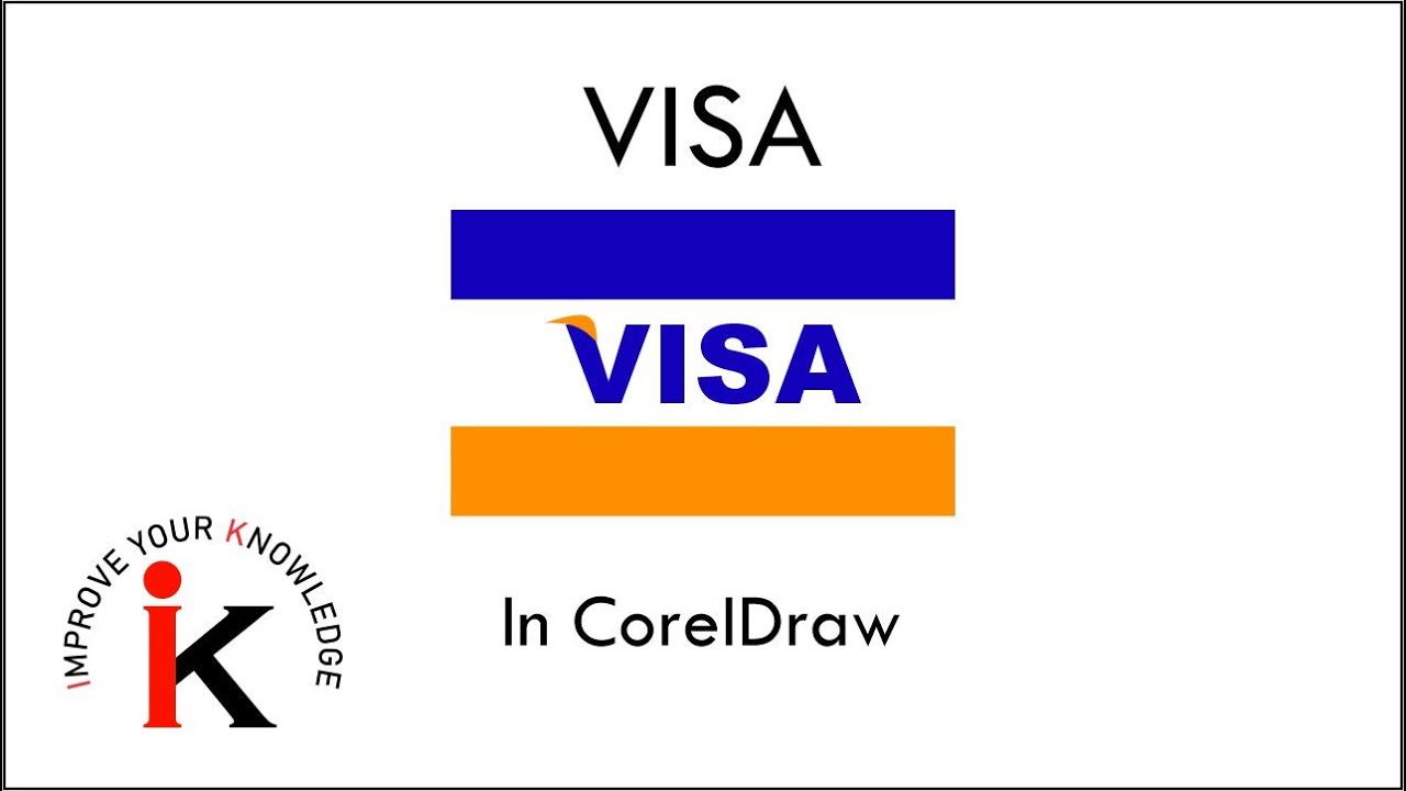 “CorelDRAW Tutorial: Creating an Visa Logo
