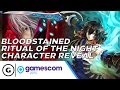 Bloodstained Ritual of the Night Character Reveal - Gamescom 2015