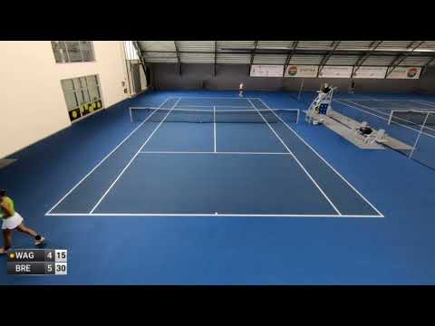 STEPHANIE WAGNER V NIKOLA BRECKOVA - W60 TRNAVA (2°set)