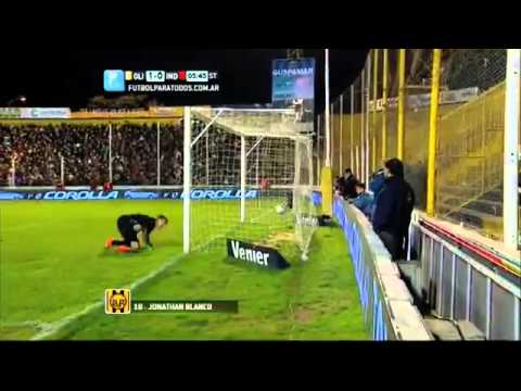 Gol de Blanco  Olimpo 1   Independiente 0  Fecha 4  Torneo Primera División 2014