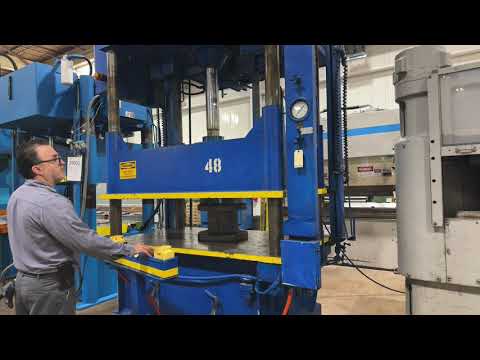 1980 DAKE 18-558 4-Post and Straight Side Press | Kempler Industries (1)