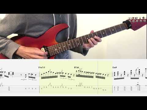 Neo Soul Licks in Em (with Guitar Tab)