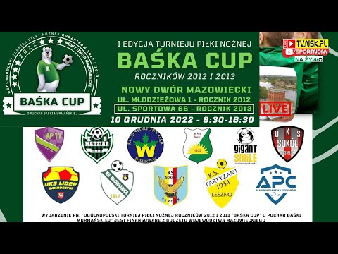 tv.nsk.pl [LIVE rocznik 2013] Turniej Piłki Nożnej Baśka Cup o Puchar Baśki Murmańskiej 2022-12-10 S