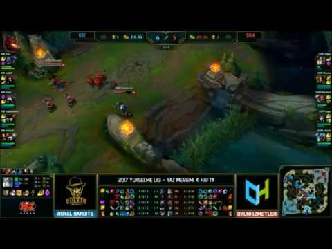 RBE (React Kassadin) OHM (Backlund Lucian) 4. Hafta Yükselme Ligi Maç Özeti