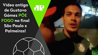 Confira por que esse vídeo do Gustavo Gómez pôs fogo na final São Paulo x Palmeiras!