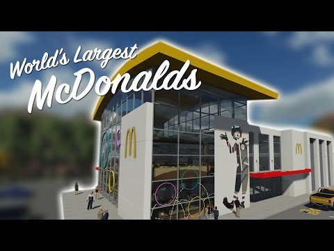 WORLDS LARGEST McDONALDS - Feat. Pizza Video