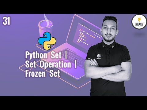 Python Bangla Tutorial 31 Python Set Set Operation Frozen Set