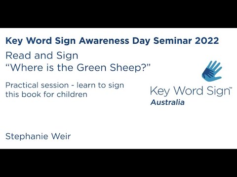 How to Sign Auslan Where Is the Green Sheep in Auslan