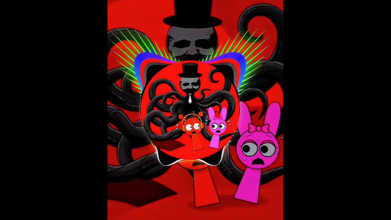 Sprunki Inrcedibox MrBlack Horror Phase 2 #sprunki #incredibox #music #song #darkmusic #sprunkiedit