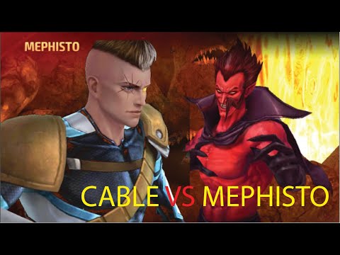 CABLE VS MEPHISTO | CABLE WBL | MARVEL FUTURE FIGHT CABLE