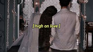 high on love (slowed + reverb) | sid sriram