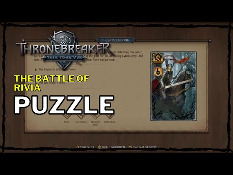Thronebreaker: The Witcher Tales - The Battle of Rivia Puzzle