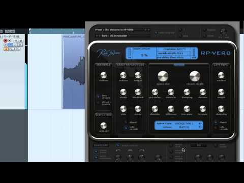 Rob Papen(ロブパペン)「RP-VERB」REVERBセクション