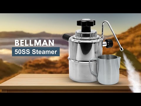 How To Use Bellman 50SS Stovetop Milk Steamer