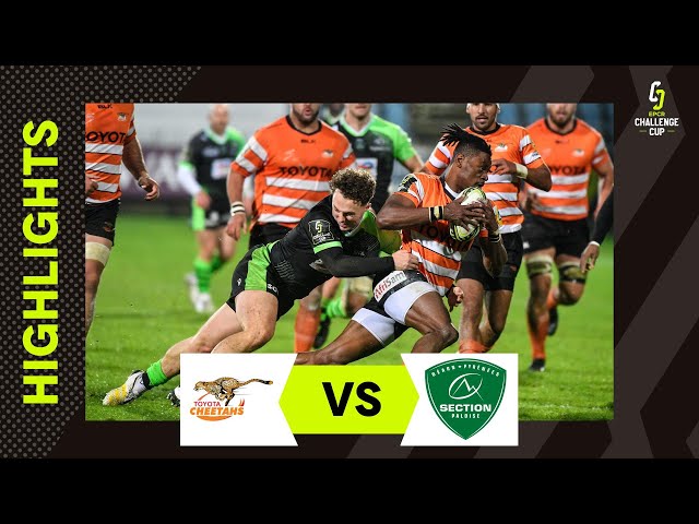 Highlights - Toyota Cheetahs v Section Paloise Rugby Round 4 │ EPCR Challenge Cup 2022/23