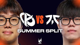 KC vs FNATIC, QUEL NIVEAU ! (LEC Summer Split) 