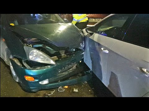 Accident cu 4 mașini în centrul Sucevei