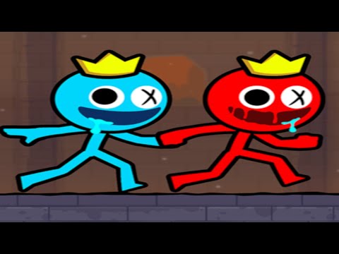 Red and Blue Stickman 2 Gameplay | Nice Puzzle Game